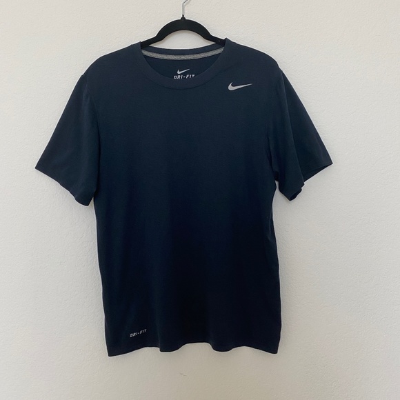 Nike Other - Nike Men Crewneck T-shirt Dri Fit Navy Blue Size M